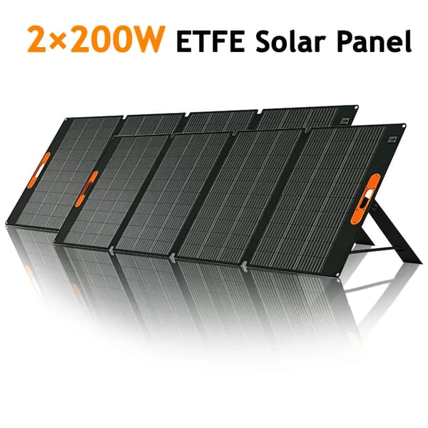 Solpanel, Bærbart Design, Høj Effektivitet,2 PCS-200W