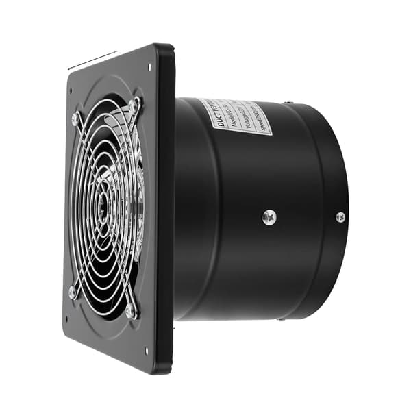 Afbudsventilator, Vægbeslag, Høj Effektivitet,Sort