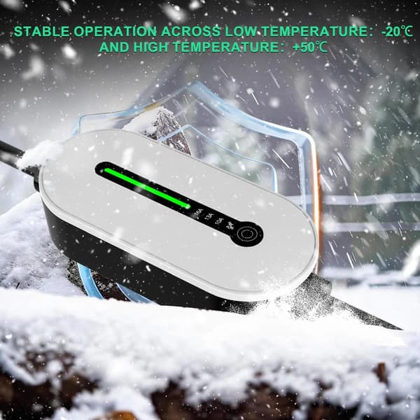 EV-laddare, bärbar, justerbar ström,3.5KW 16A 5M, Typ2