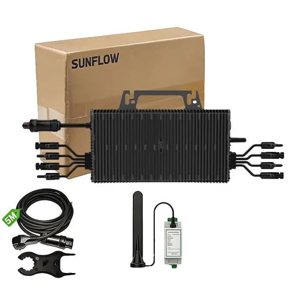 Solomvandlare, Hög Effektivitet, Smart Övervakning,230V, 2250W