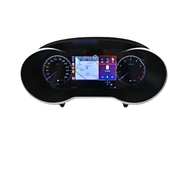 Digital Dashboard Klynge, Flersproget Support, Tilpasselig Visning,sort