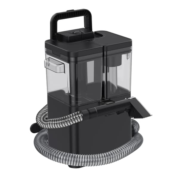 Tæpperenser, 450W Effekt, Dobbelt Tank System,sort
