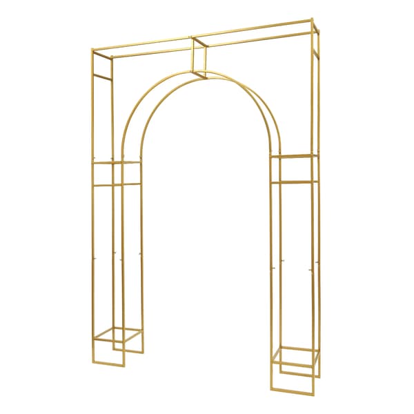 Foto Booth Baggrundsstativ, Robust Kulstofstål, Elegant Design,Guld, M