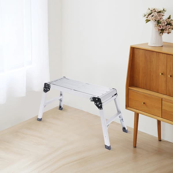Arbejdsladder, Sammenklappeligt Design, Skridsikker Overflade,100cm