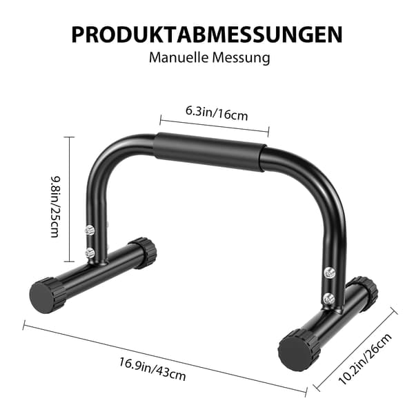 Parallettes, Ergonomisk Design, Antiglid Stabilitet,Parallelbarren
