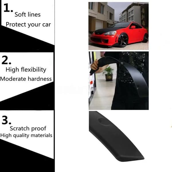 Mud Guards, Universel Pasform, Holdbar Beskyttelse,sort