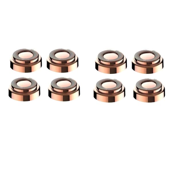 Ögonbrynsrakapparat, Smärtfri Hårborttagning, Kompakt Design,8 st
