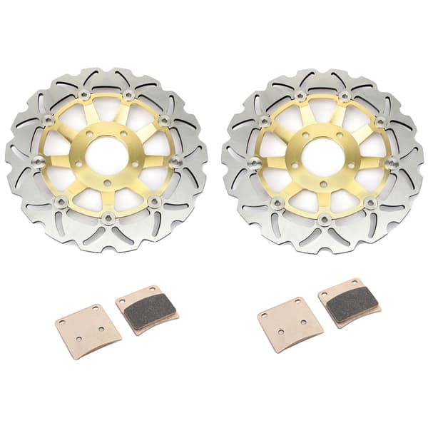 Bromsskivor, Lättviktsdesign, Förbättrad Hållbarhet,Guld WG
