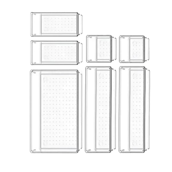 Skuffeorganiseringssæt, Alsidige Størrelser, Miljøvenligt Materiale,7PCS