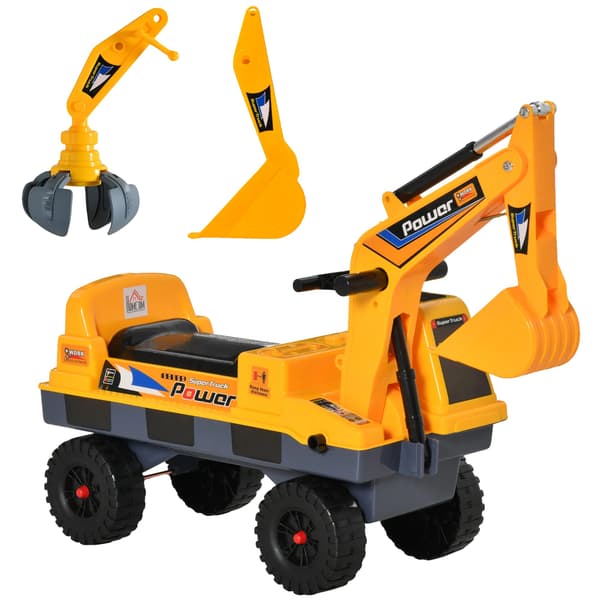 Traktor, Interaktiva Funktioner, Hållbar Design, Gul