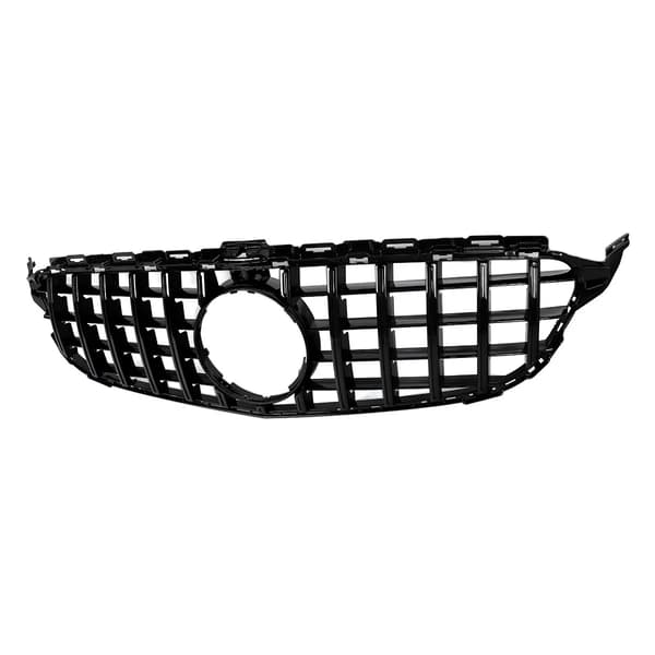 Front Bumper Gitter, Panamericana GT Stil, Nem Installation,glans sort