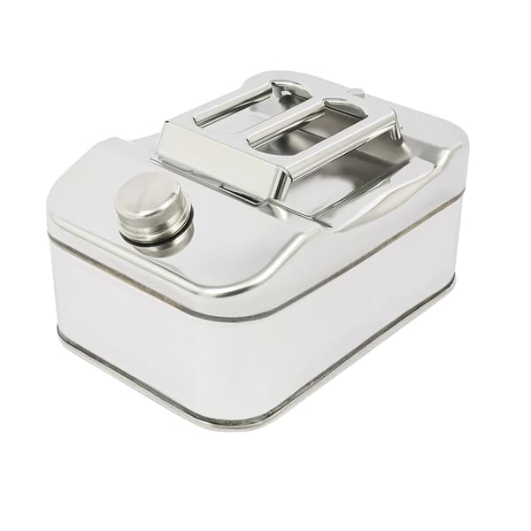 Bränsletank, Rostfritt Stål, Bärbar Design,Silver