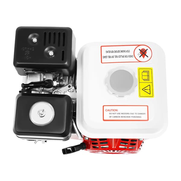 Benzinmotor, 7,5 hk, Overhead Ventil Design,rød