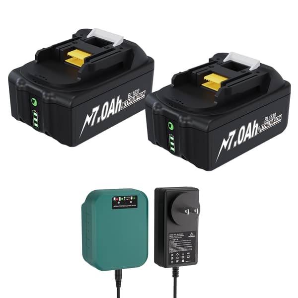 Lithium-ion batteri, 18V, 7.0Ah kapacitet,2B 1C