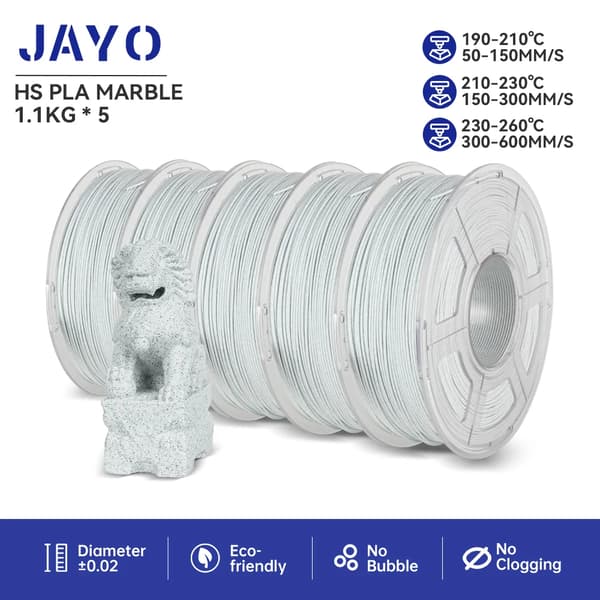3D Filament, Hög Hastighet, Marmor Textur,HSPLAMB FG