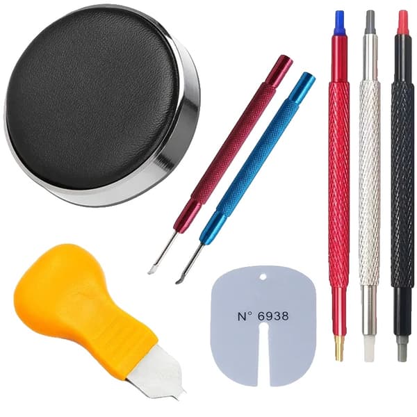 Klockreparationsverktyg, Precisionhantering, Mångsidigt Kit,8st set