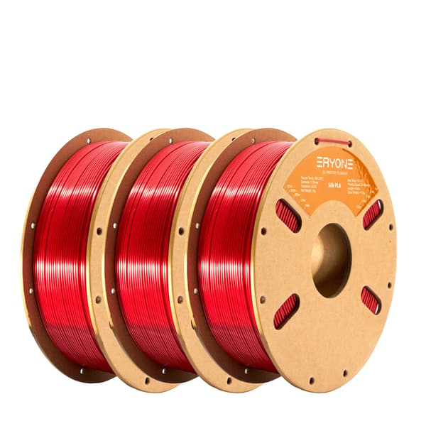 3D-printer filament, PLA-material, miljøvenligt,Rød-3kg