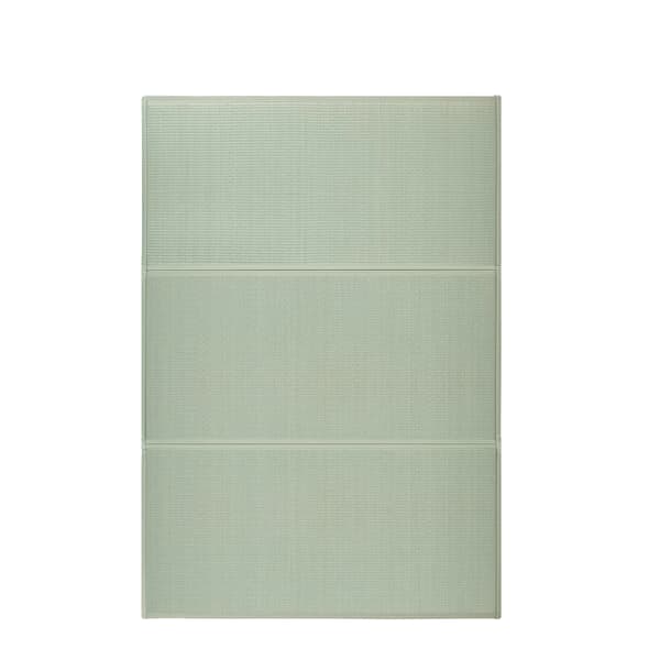 Tatami-måtte, naturlig rushgræs, foldbart design,55tommer 80tommer