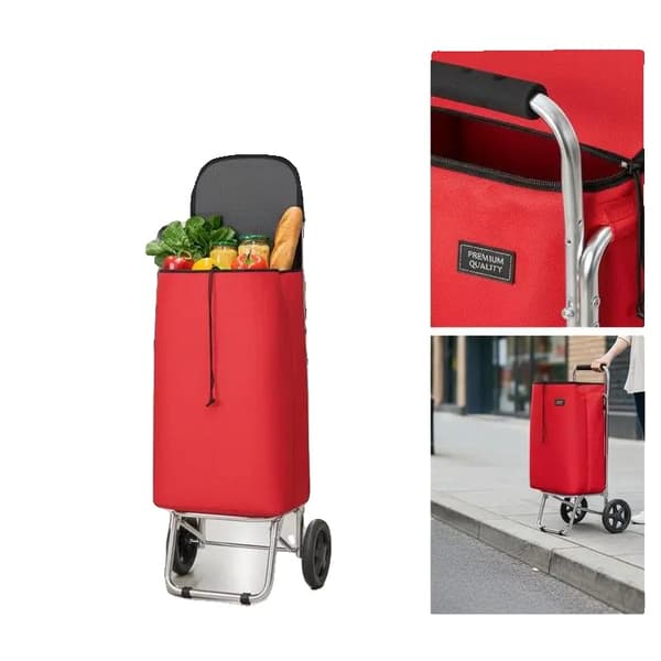 Inköpskorg, Lättviktsdesign, Fällbar för Enkel Förvaring,MULTI