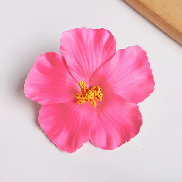 Hårklips, Tropisk Design, Ideel til Bryllupper og Fester,5Pcs-c, Pink