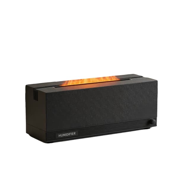 Æterisk olie diffuser, 7 LED farver, automatisk slukfunktion,Sort