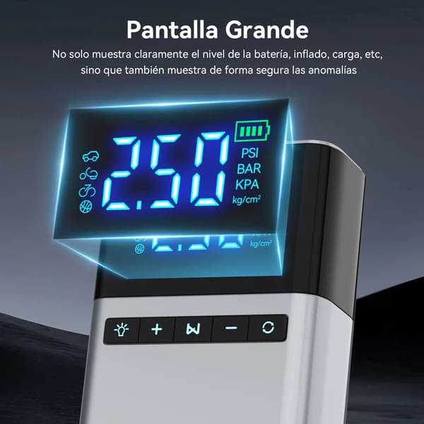 Bilstartare, 150PSI Luftkompressor, Bärbar Powerbank,7500A