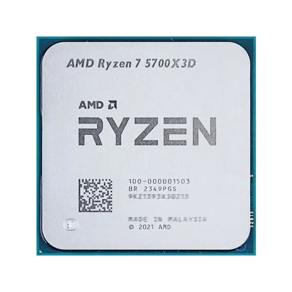 Processor, 8 kärnor, 16 trådar, AM4-sockel, 7NM chipprocess, DDR4 ECC-minnesstöd