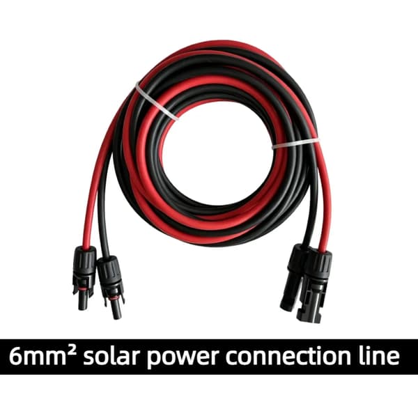 Solkabel, UV-bestandig, dobbeltisoleret,6mm²  5M