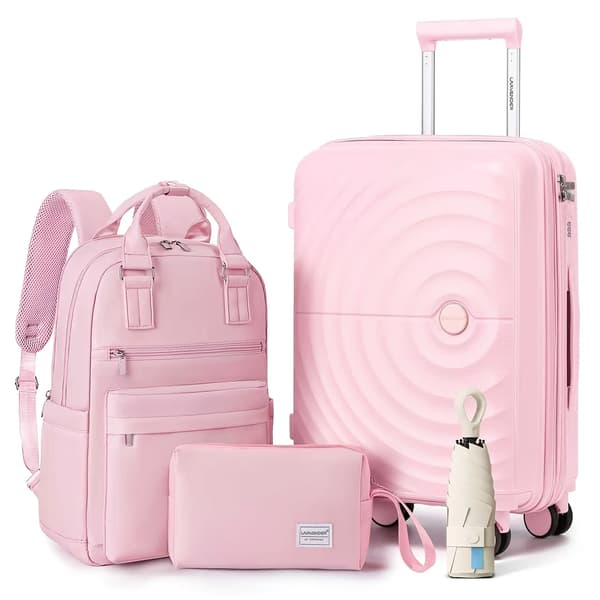 Rejseorganisator Sæt, Kompakt Design, Holdbare Materialer,Pink