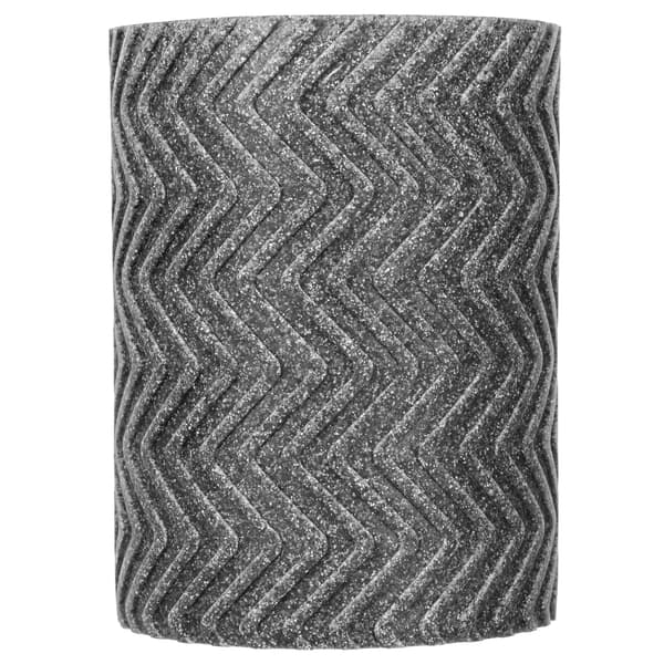 Tandbørsteholder, Moderne Zigzag Design, Holdbar Polyresin,GRÅ