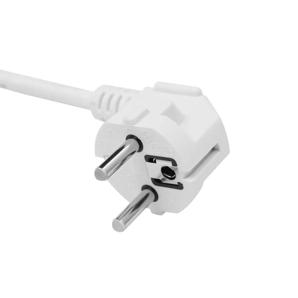 Ansigtsdamper, 800W Effekt, 360° Rotation,Hvid
