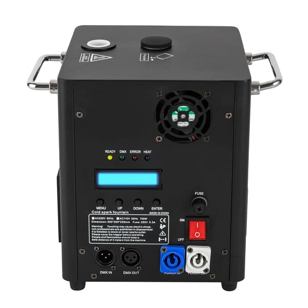 Specialeffektmaskin, 700W, fjärrkontrollfunktion,Svart