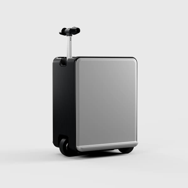 Käsimatkatavarat, kevyet, monitoimiset,Hopea