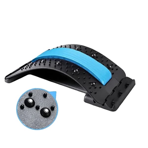 Rygmassager, Justerbare niveauer, Bærbart design,Magnetoterapi Blå