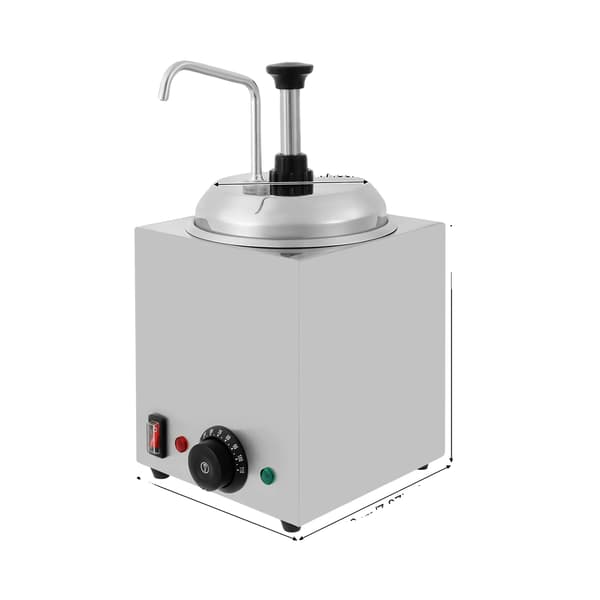 Såsdispenser, 2,5L kapacitet, 800W effekt,Ljusgrå