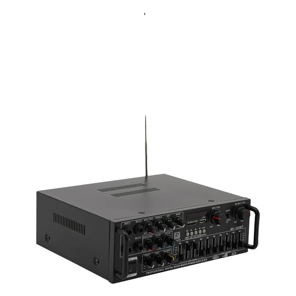 Effektförstärkare, Bluetooth-anslutning, Karaoke-mikrofoningångar,AV-326BT