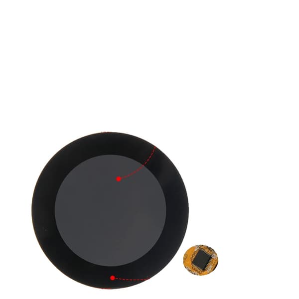 Cirkulär Touchskärm, Dual-core Processor, Wi-Fi och Bluetooth-stöd,2.1-tums LCD Touch, CST820 Full Circle