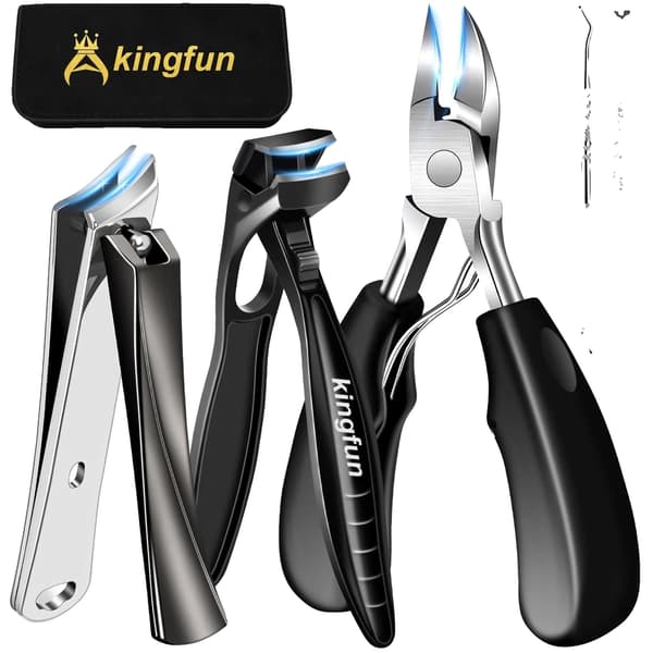 Negleklippere, Ergonomisk Design, Kraftig Ydeevne,5PCS Negleklipper