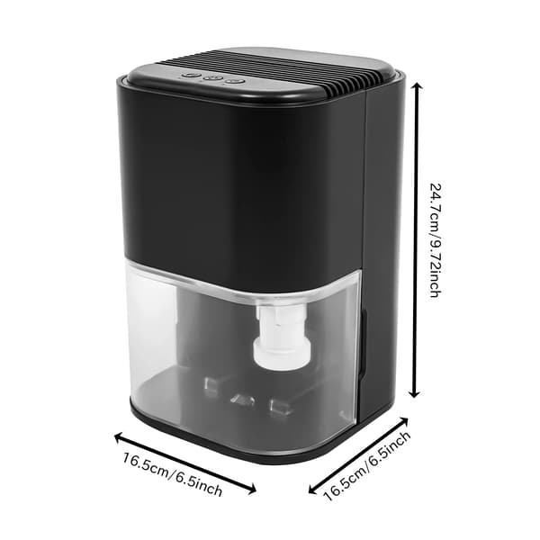 Affugter, Kompakt Design, Automatisk Afbrydelse,sort