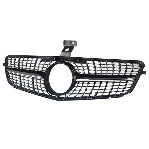 Frontbumpergrill, Diamond AMG Stil, Direkte Erstatning,sort