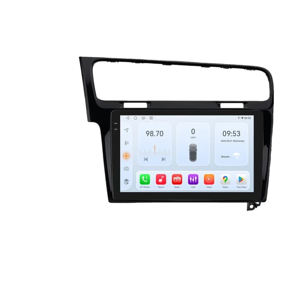 Bil Audio System, Multimedia Afspilning, Touchscreen Interface, Kompatibel med Golf 7 2013-2017,QS4 B-4G 8Core-4G 32G