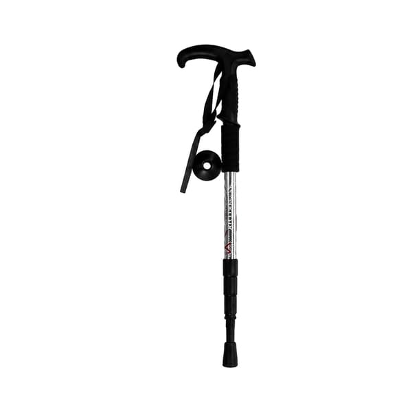 Trekkingstang, Antishock System, Ergonomisk Greb,Lys Grå