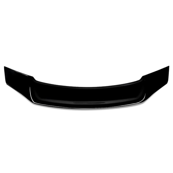 Bagspoiler, Letvægts ABS-plast, Nem installation,Glans Sort