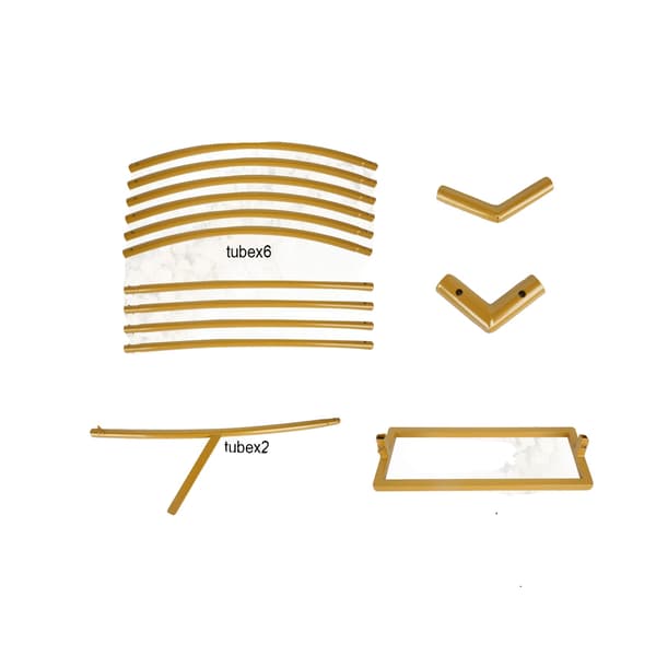 Baggrundsstativ, Elegant Design, Holdbar Konstruktion,2mx2m, Guld