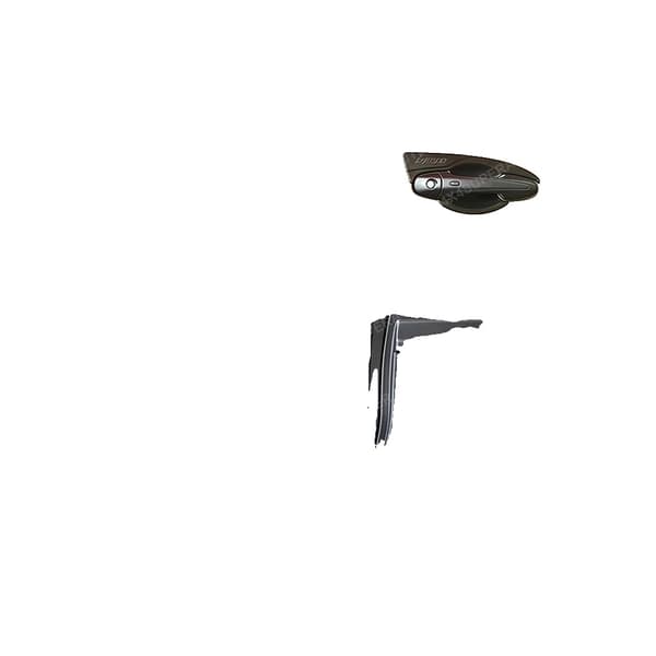 Sidodörrslist, Lätt installation, Hållbart ABS-material,TOYOTA HILUX 2021