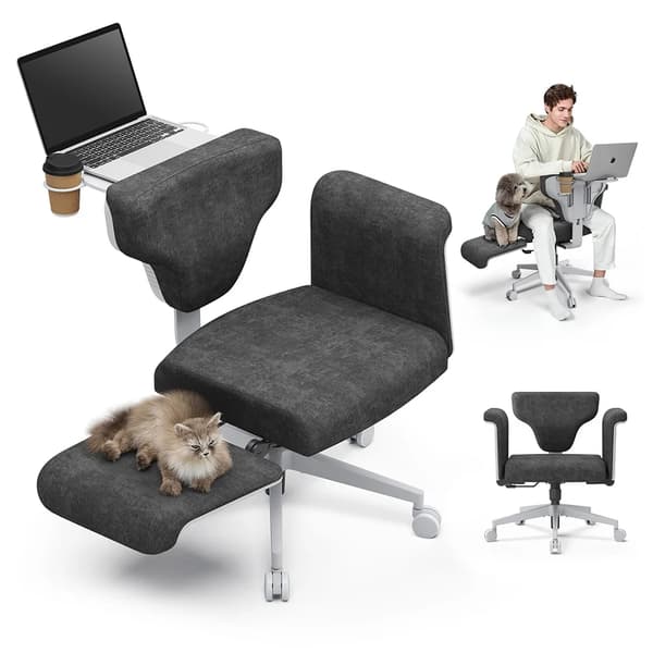Multi-Position Stol, Ergonomisk Design, Udvidelig Computerbakke,FB-DG