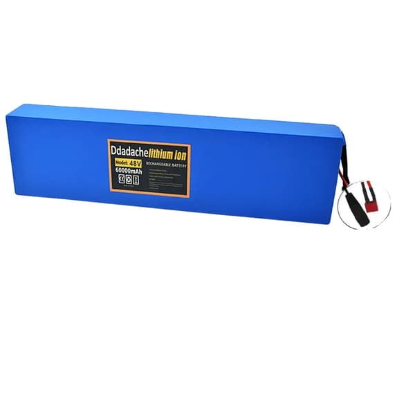 Batteripack, 48V Litiumjon, 60000mAh Kapacitet,T-DC