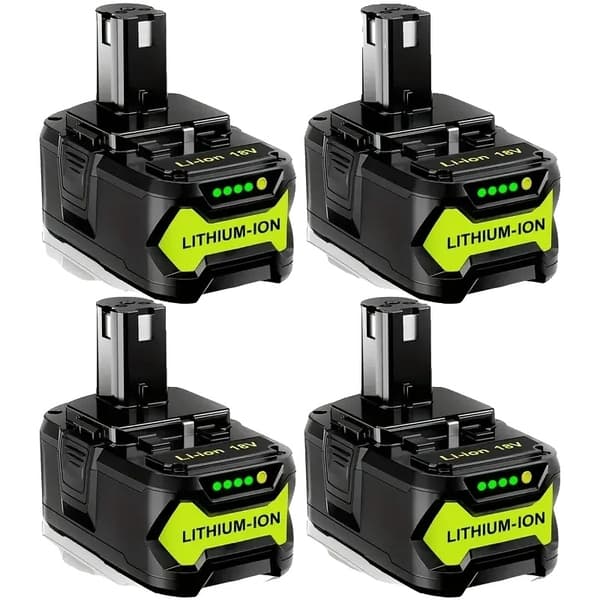 Litiumjonbatteri, 8000mAh kapacitet, mångsidig kompatibilitet,4st