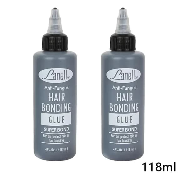 Hårvævningslim, Hurtigtørrende, Giftfri Formulering,2PCS 4 0Z 118ml