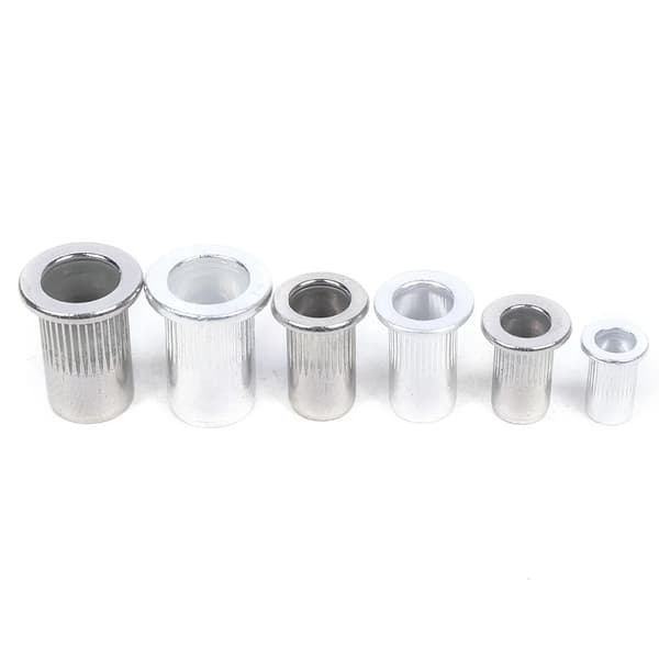 Nötkit, 1200 bitar, flera material och storlekar,Silver